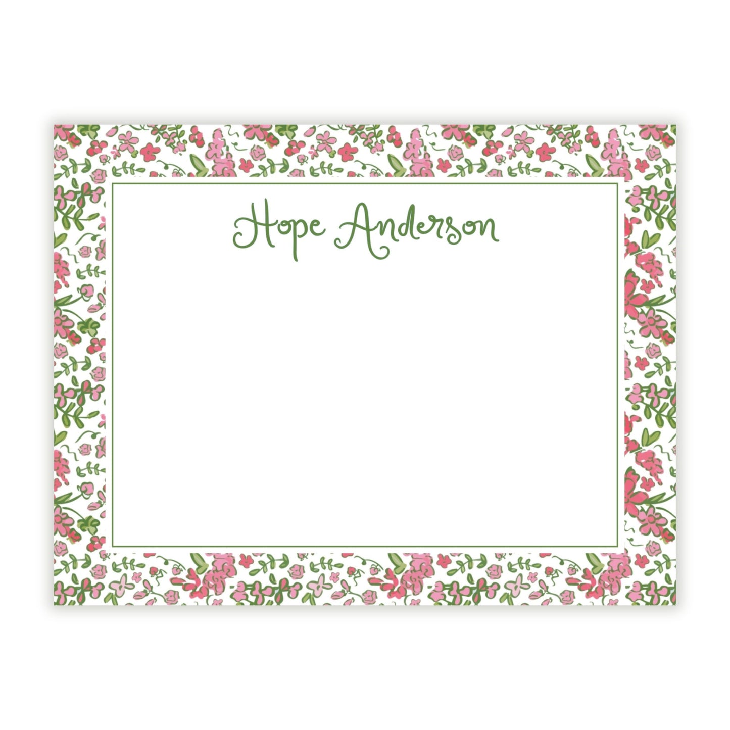 Secret Garden Personalized Note Cards