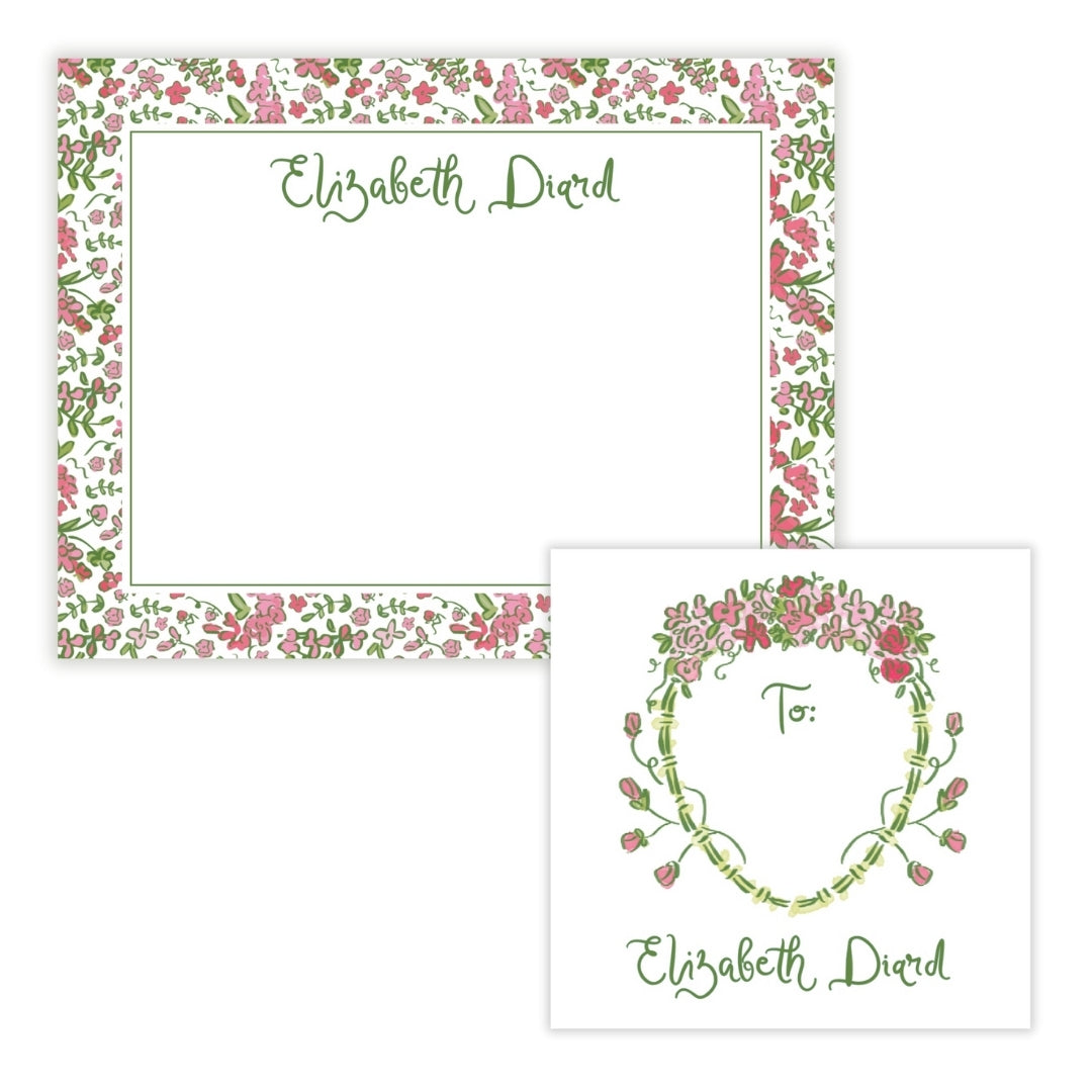 Secret Garden Mother’s Day Stationery Gift Set (Custom Bundle)