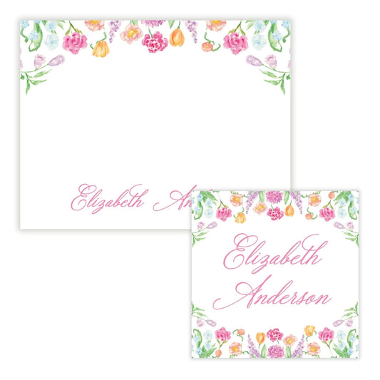 Genevieve's Garden Personalized Stationery Gift Set (Custom Bundle)