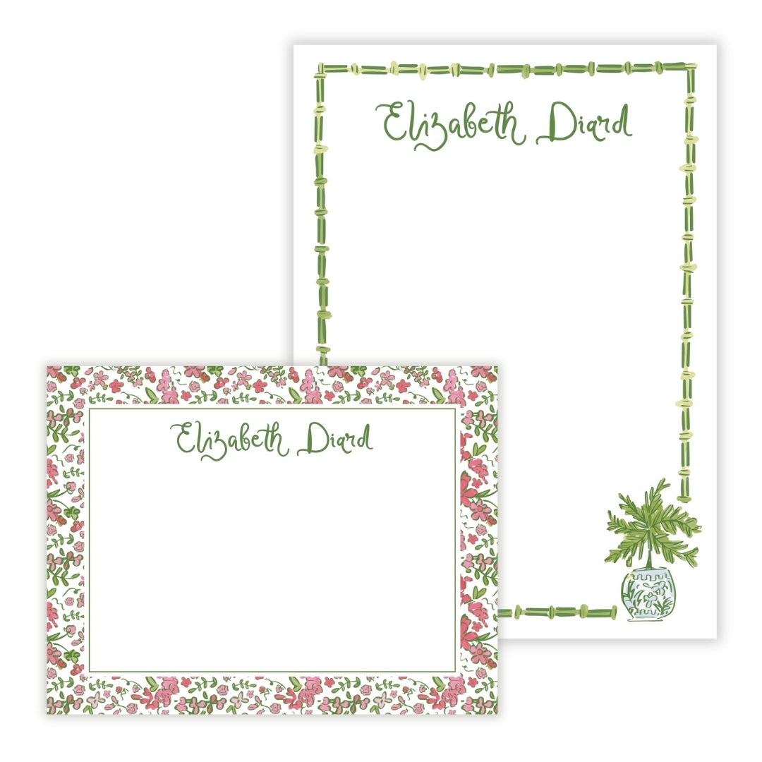 Secret Garden Personalized Stationery Gift Set (Custom Bundle)