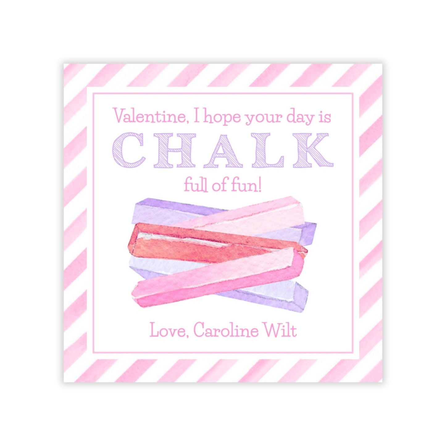 Chalk Valentine (Pink)