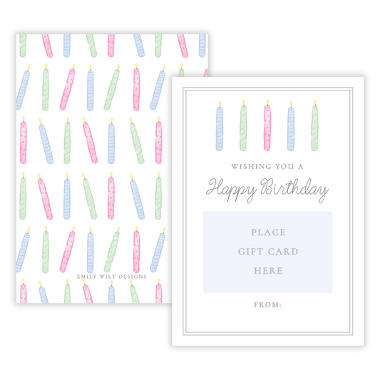 Gift Card Holder - Happy Birthday