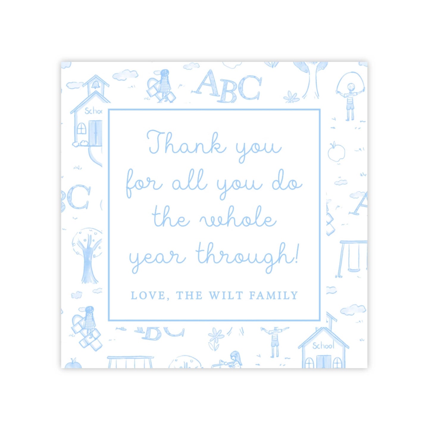PRINTABLE Teacher Appreciation Gift Tag