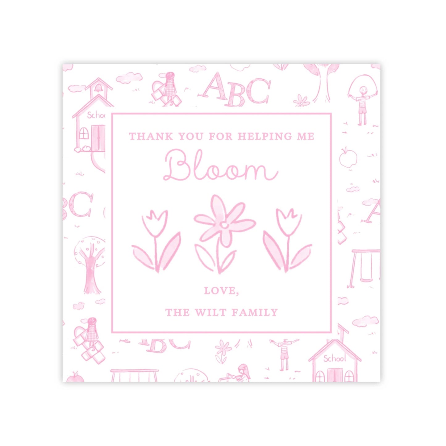 PRINTABLE Teacher Appreciation Gift Tag