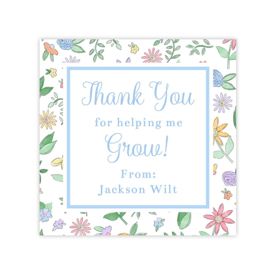 PRINTABLE Teacher Appreciation Gift Tag