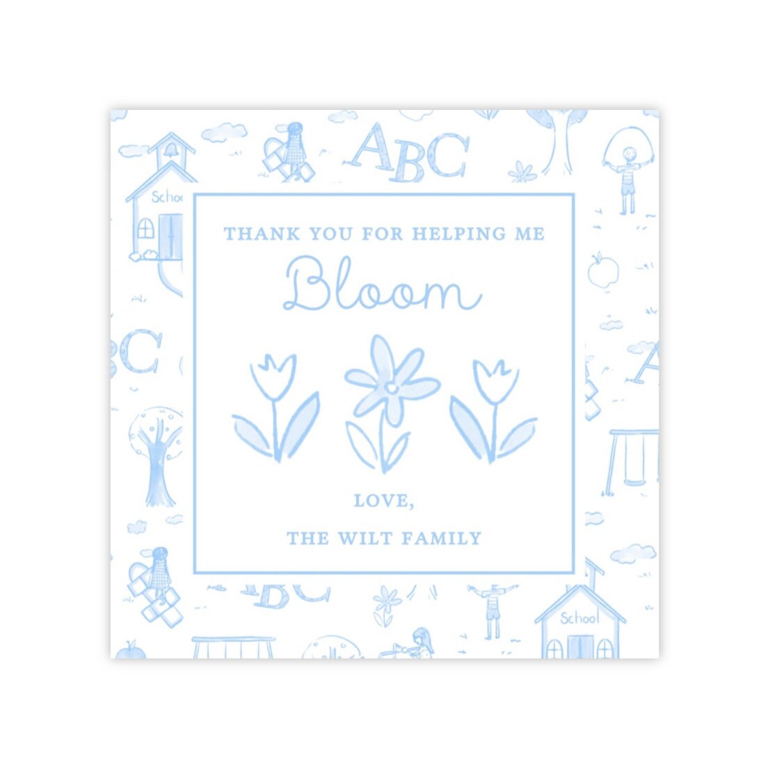PRINTABLE Teacher Appreciation Gift Tag