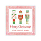 Holiday Gift Tags or Stickers for Kids - Nutcrackers (Red)