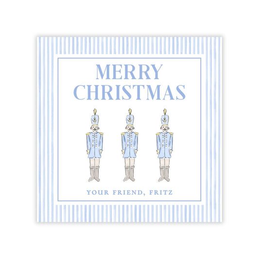 Holiday Gift Tags or Stickers for Kids - Toy Soldiers