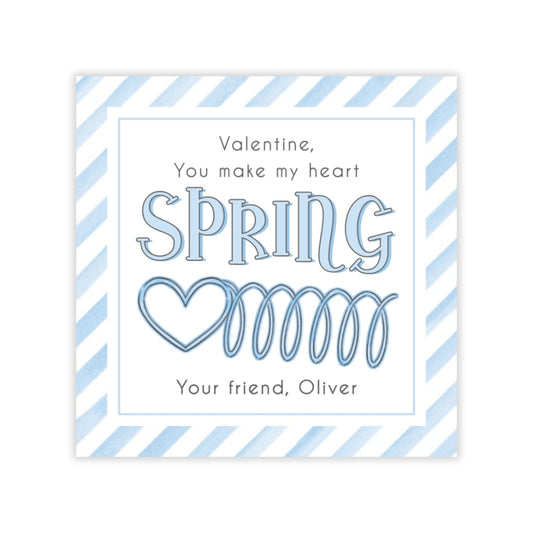 Spring Valentine (Blue)