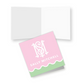 Scalloped Personalized Folded Gift Tags with Envelopes