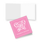 Monogram Couture Personalized Folded Gift Tags with Envelopes