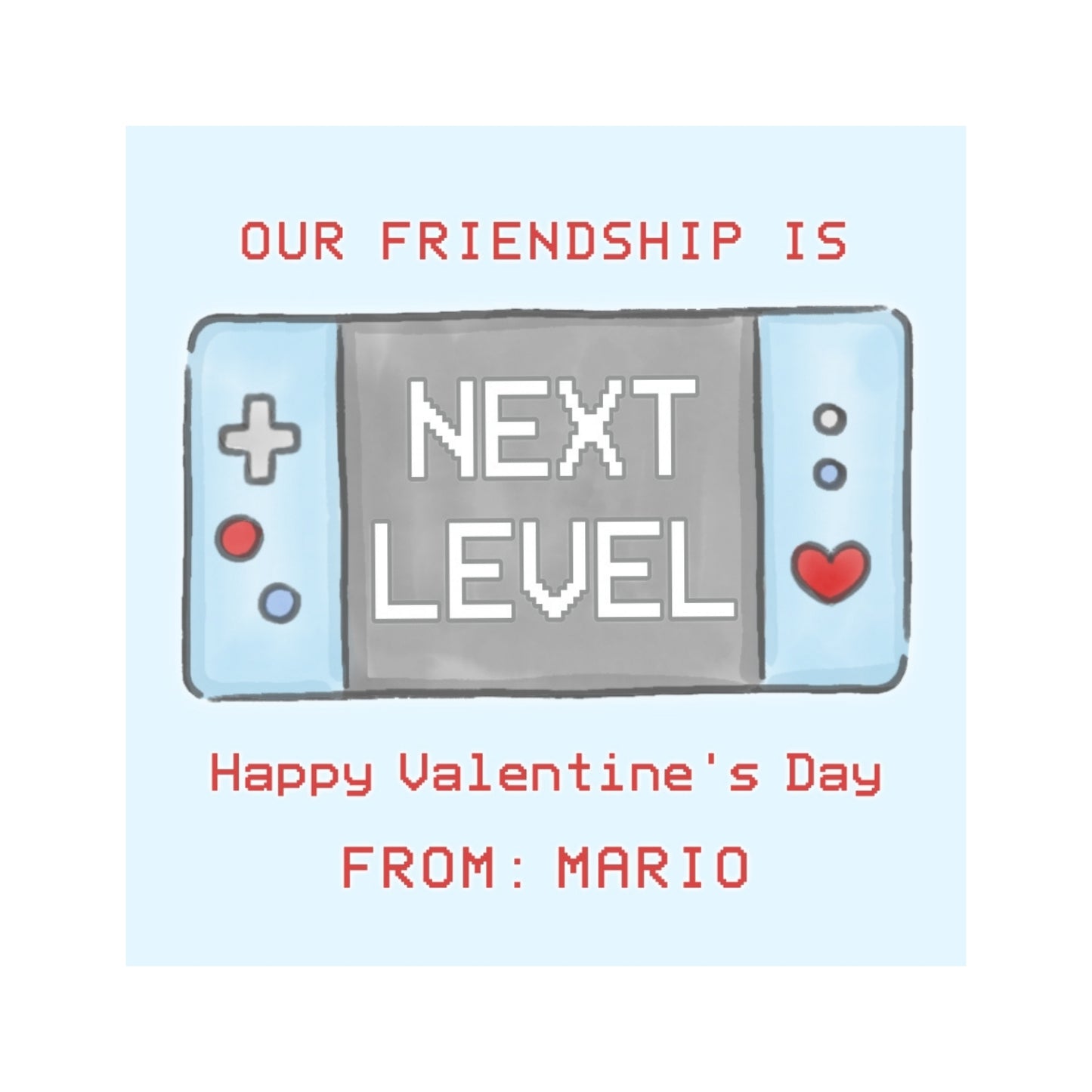 Video Game Console Valentine