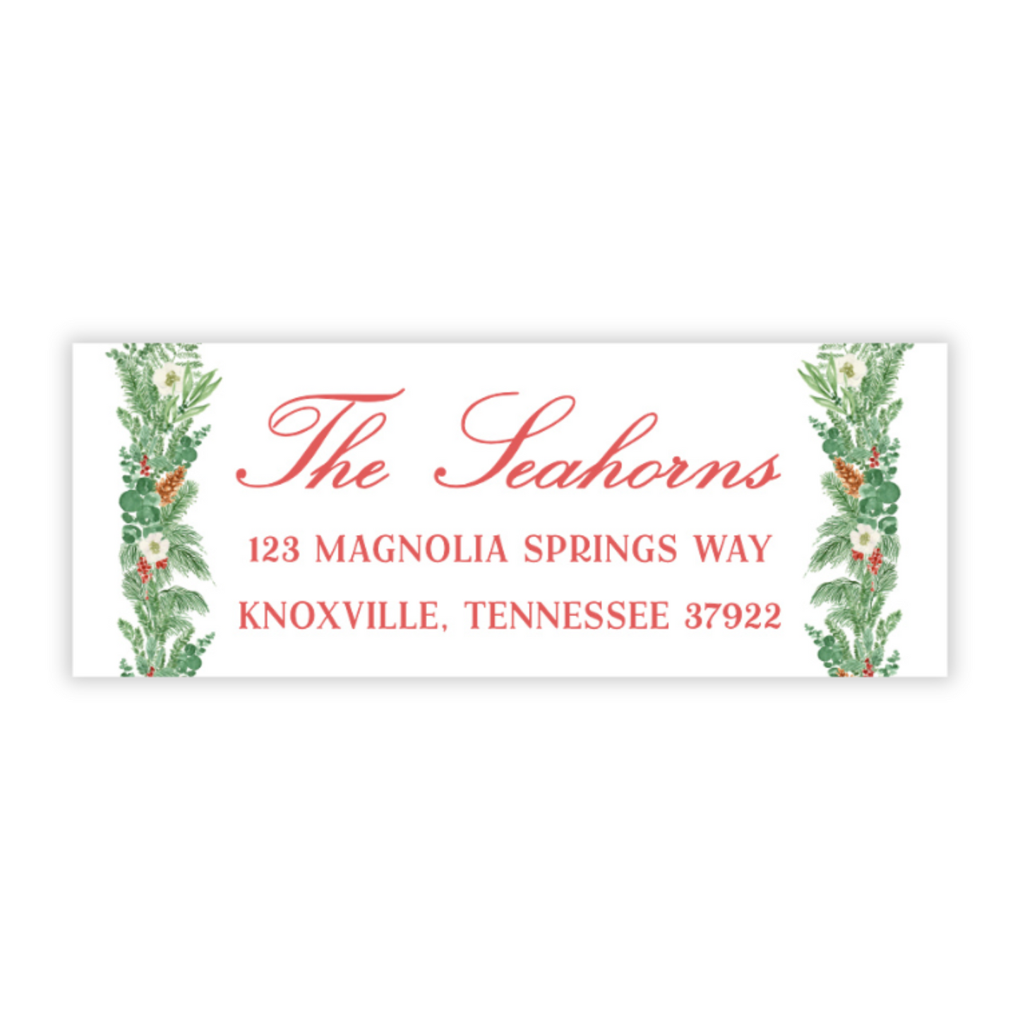 Christmas Address Labels - Magnolia Pines
