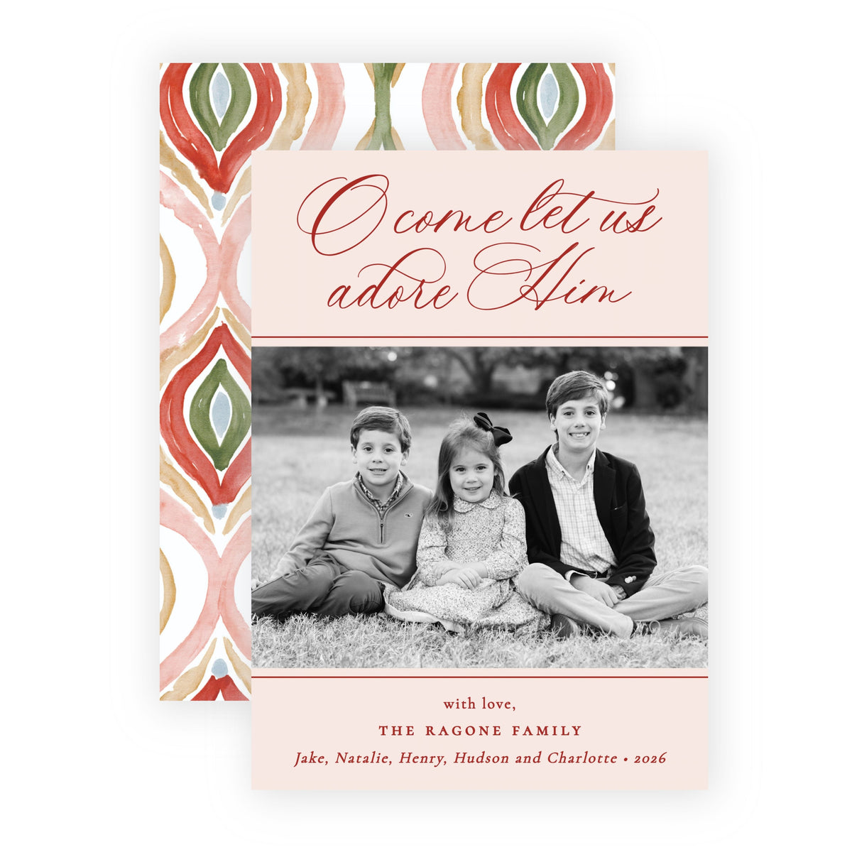 Christmas Photo Card - Merry Ogee 4