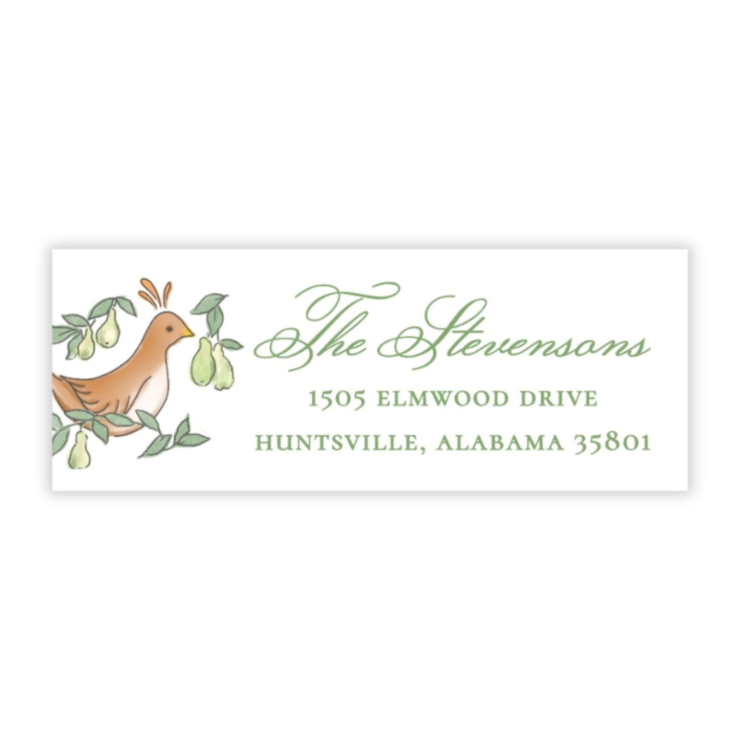 Christmas Address Labels - Twelve Days of Christmas