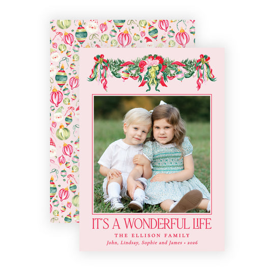 Christmas Photo Card - Very Merry Christmas 3