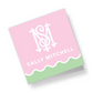 Scalloped Personalized Folded Gift Tags with Envelopes