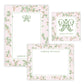 Spring Chinoiserie Pink Floral Mother’s Day Stationery Gift Set (Custom Bundle)
