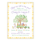 Mardi Gras Dog Birthday Invitation for Kids