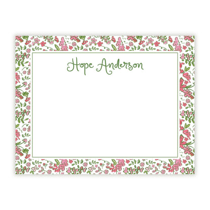 Secret Garden Personalized Note Cards