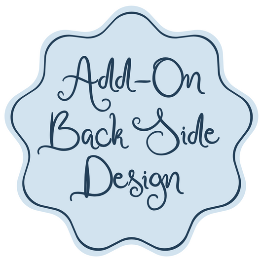 Add-On | Back Side Design (Photo Cards)
