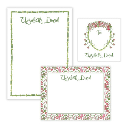 Secret Garden Personalized Stationery Gift Set (Custom Bundle)