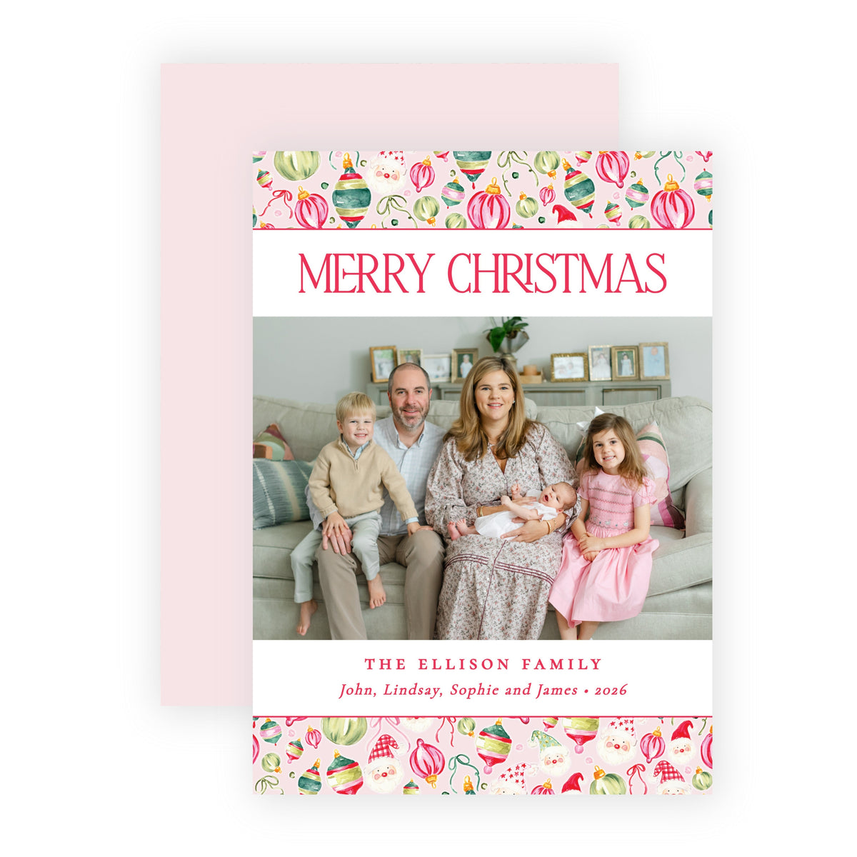 Christmas Photo Card - Very Merry Christmas 2