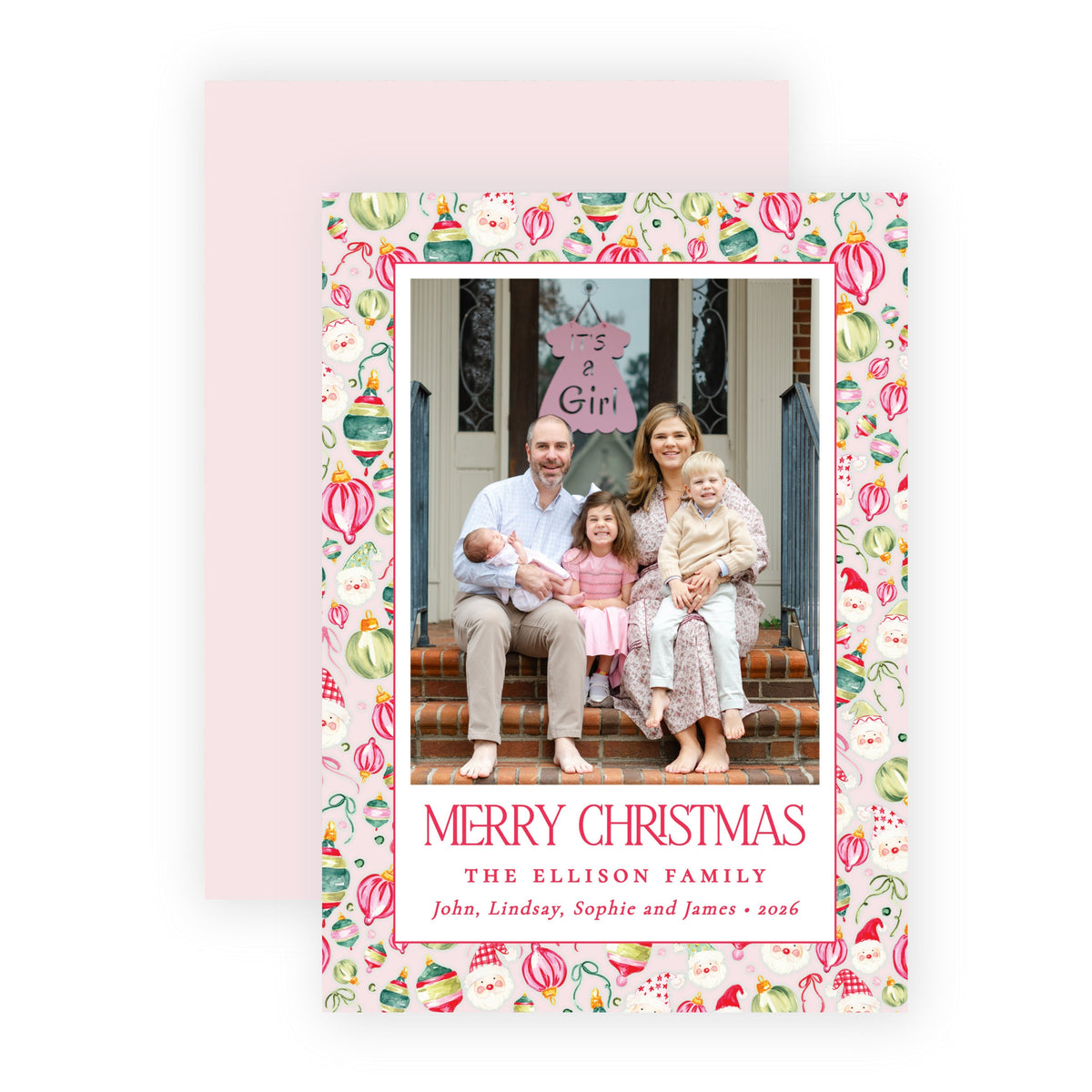 Christmas Photo Card - Very Merry Christmas 1