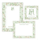 Spring Chinoiserie Green Floral Mother’s Day Stationery Gift Set (Custom Bundle)