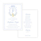 Golden Retriever Baby Shower Invitations