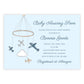 Airplane Baby Shower Invitations