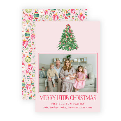 Christmas Photo Card - Very Merry Christmas 5