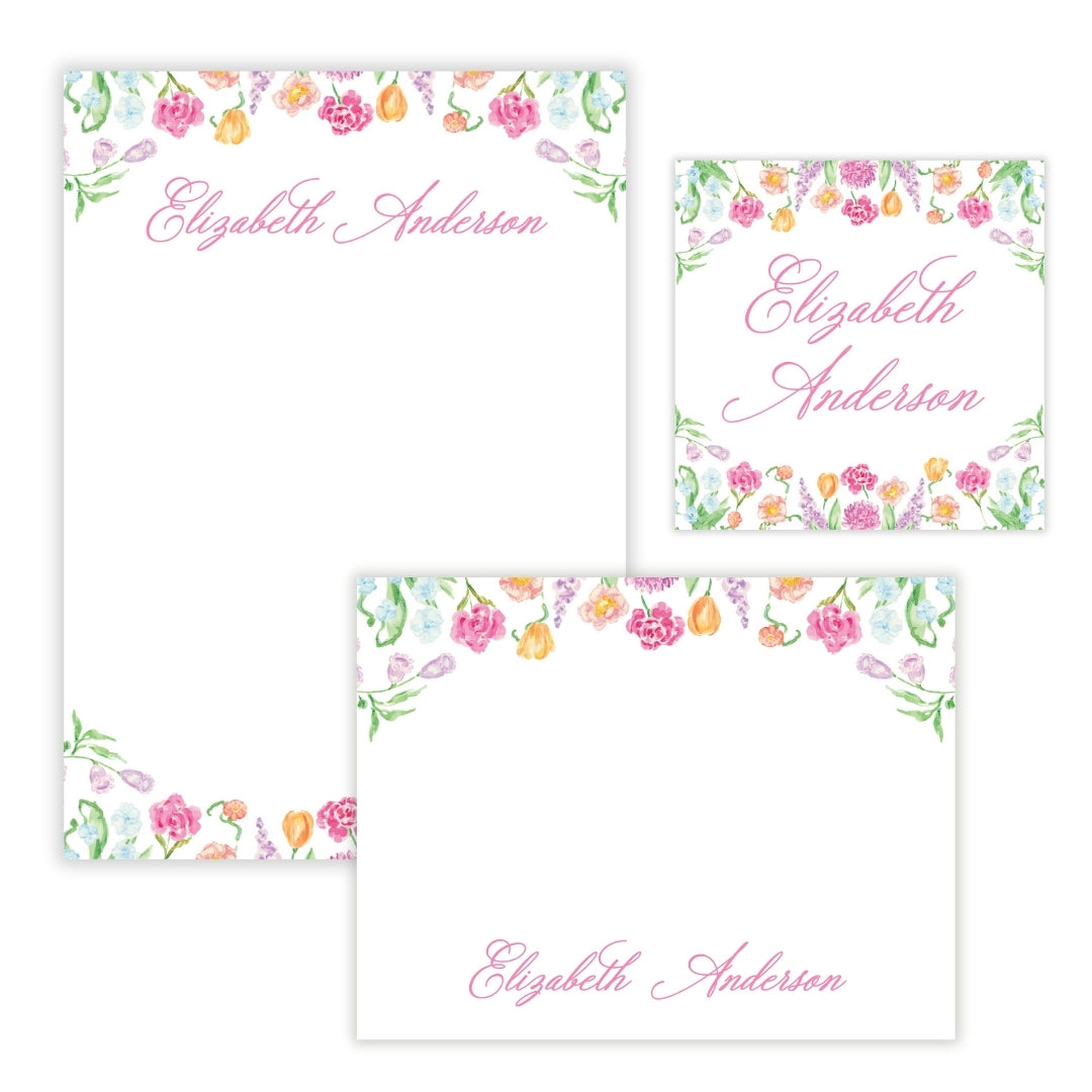 Genevieve's Garden Mother’s Day Stationery Gift Set (Custom Bundle)