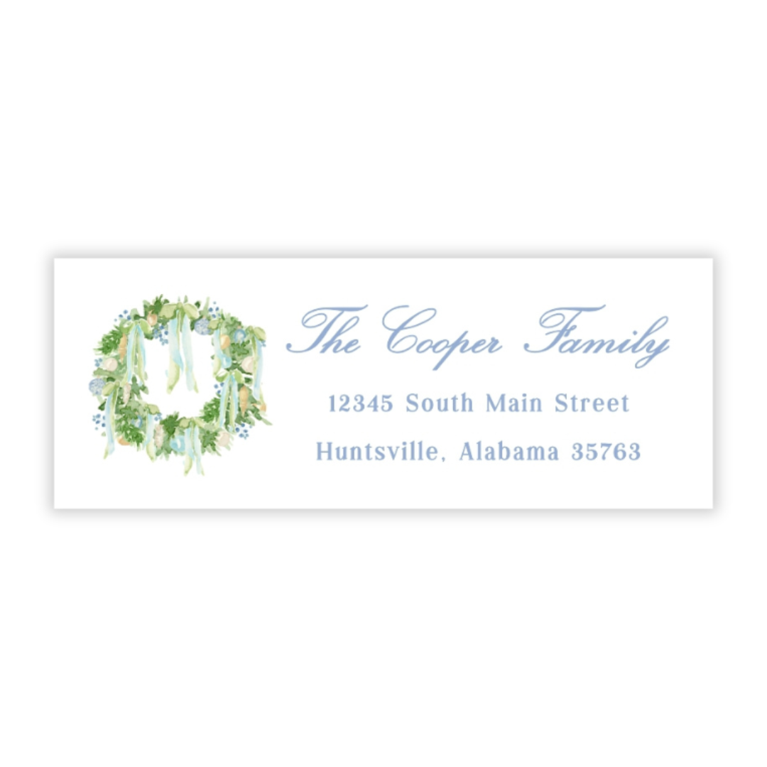 Christmas Address Labels - Luxe Noel