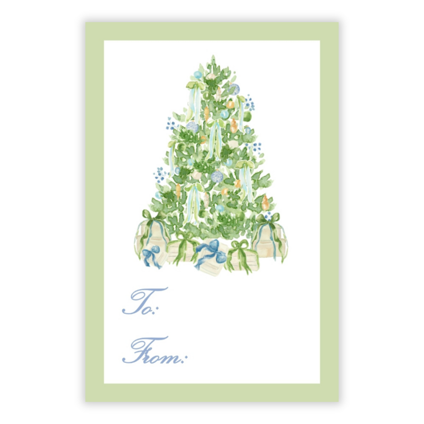 Holiday Gift Stickers - Luxe Noel Tree