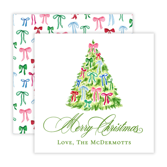 Holiday Gift Tags or Stickers - Decked with Bows