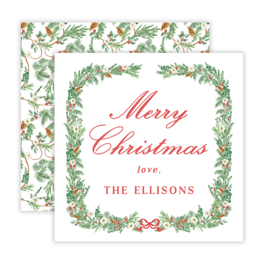 Holiday Gift Tags or Stickers - Magnolia Pines