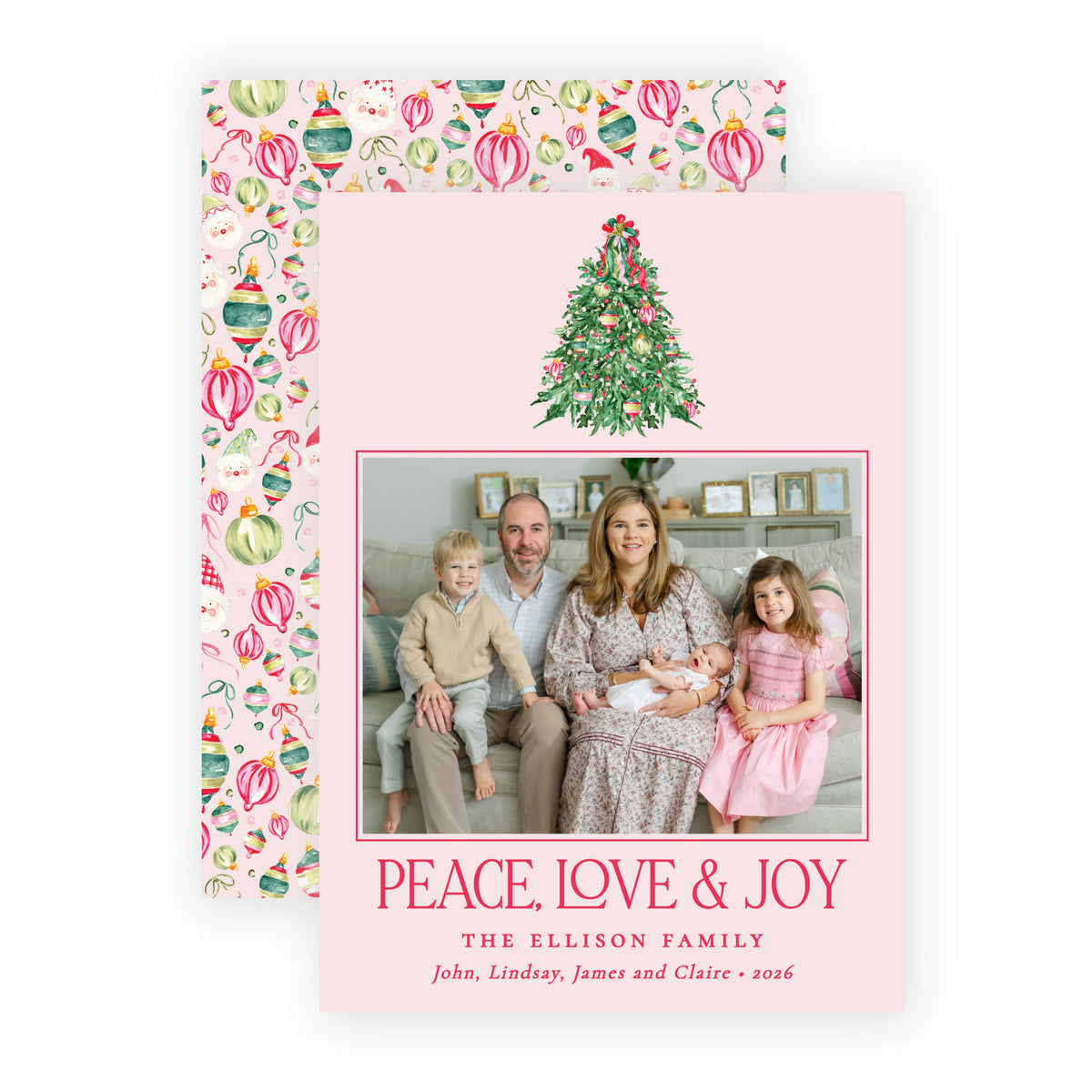 Christmas Photo Card - Very Merry Christmas 6