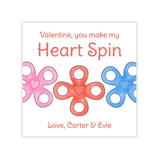 Fidget Spinner Valentine (Neutral)