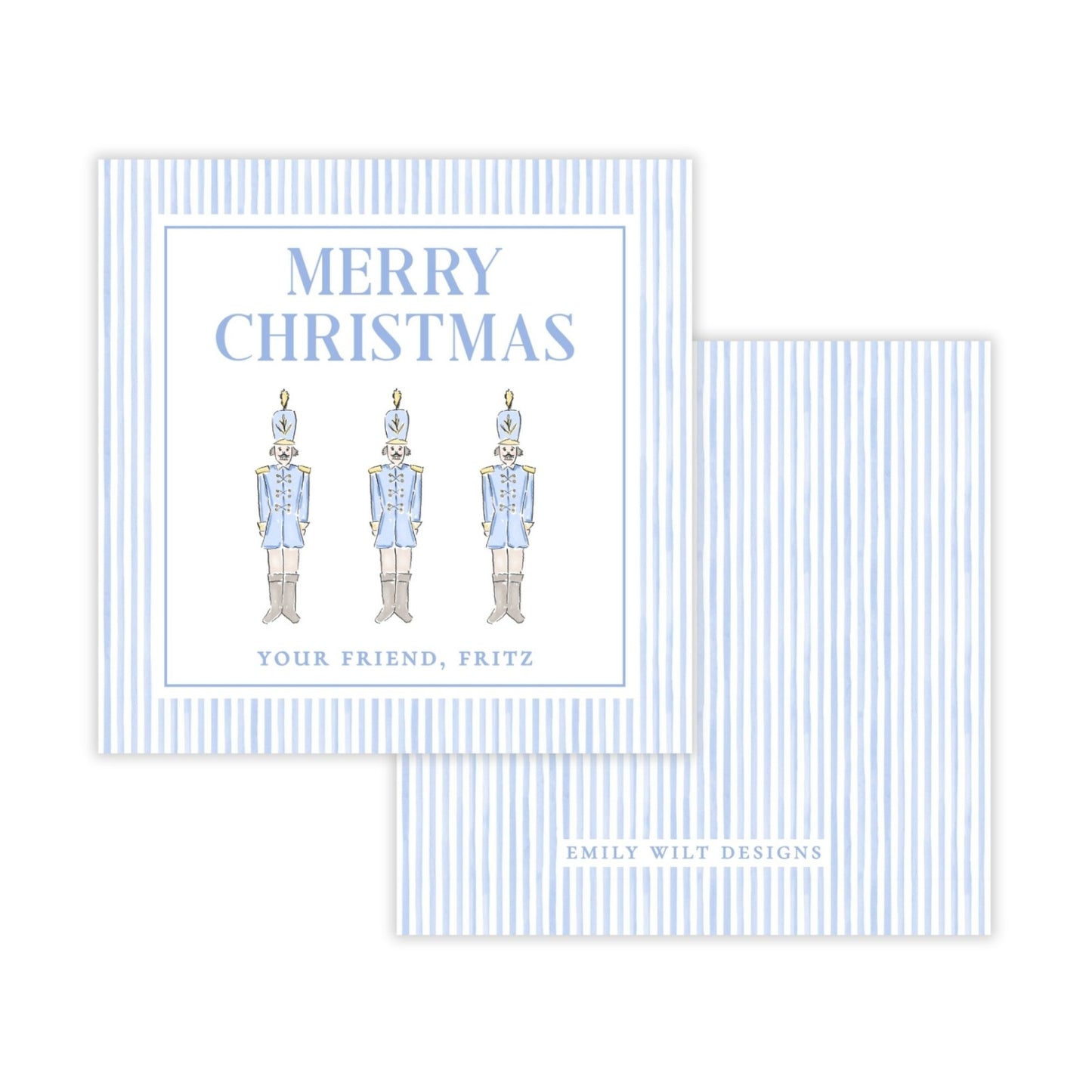 Holiday Gift Tags or Stickers for Kids - Toy Soldiers
