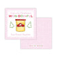 Holiday Gift Tags or Stickers for Kids - Holiday Doh (Pink)