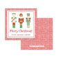 Holiday Gift Tags or Stickers for Kids - Nutcrackers (Red)