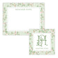 Spring Chinoiserie Green Floral Mother’s Day Stationery Gift Set (Custom Bundle)