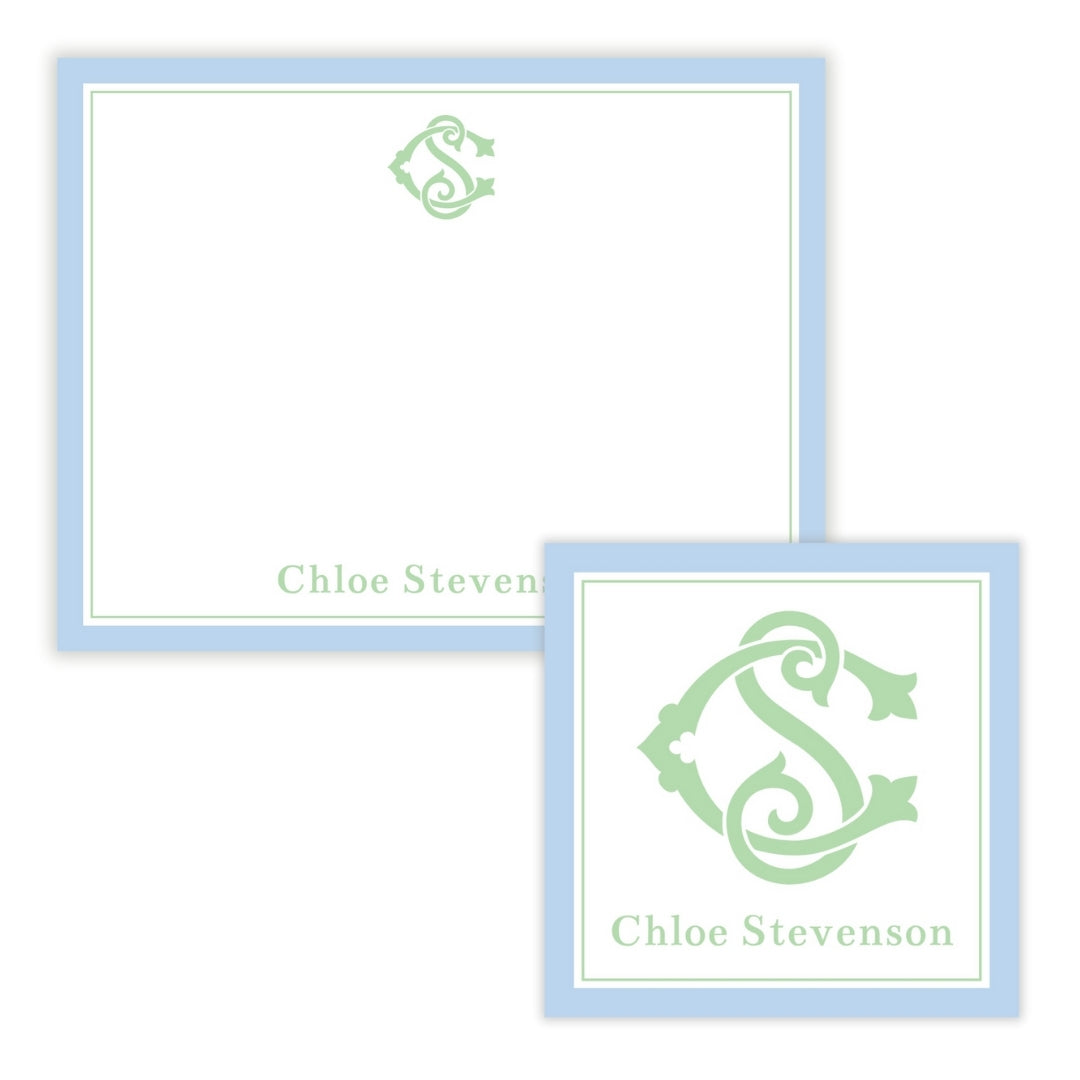 Monogram Chic Mother’s Day Stationery Gift Set (Custom Bundle)