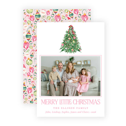 Christmas Photo Card - Very Merry Christmas 5