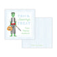 Kids Halloween Tags or Stickers - Frankenstein Pirate