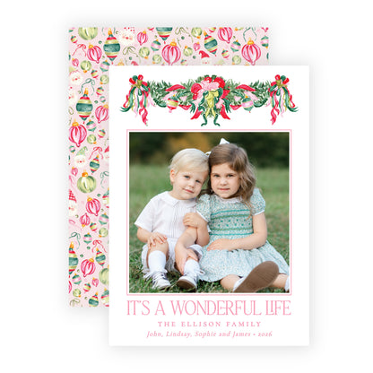 Christmas Photo Card - Very Merry Christmas 3