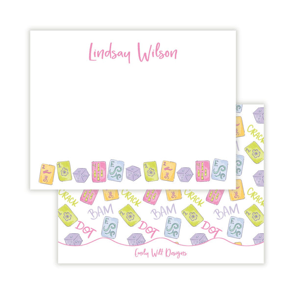 Personalized Flat A2 Note Cards – Custom Stationery by Emily Wilt Designs