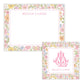Festive Ditsy Floral Mother’s Day Stationery Gift Set (Custom Bundle)