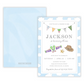 Toy Birthday Party Invitations - Boy